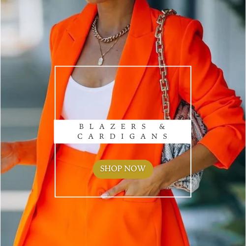 Blazers, Cardigans & Kimonos