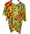 Flower Yellow Kimono