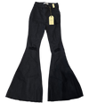 Vibrant Bell Bottom Black Jean
