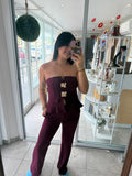 Burgundy Luxe Set