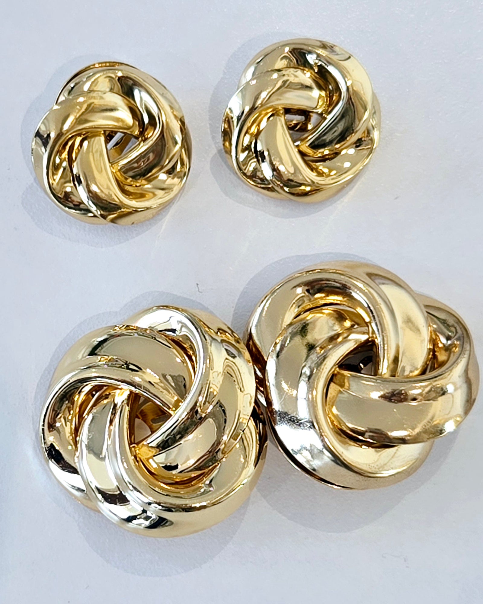 Gold Statement Earrings