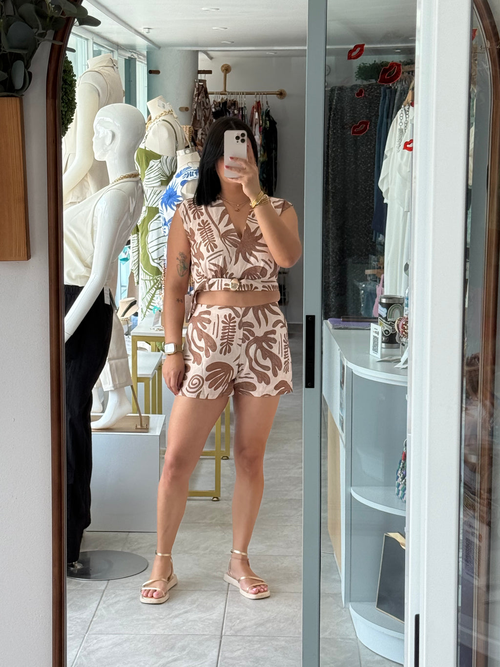 Relaxed Sand Short set