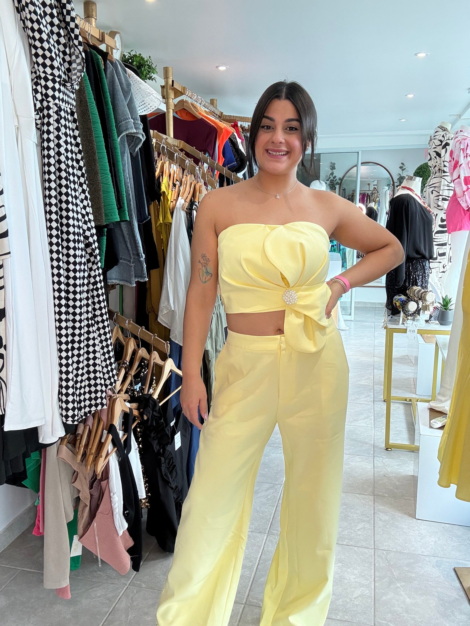 Milk and honey Yellow Set