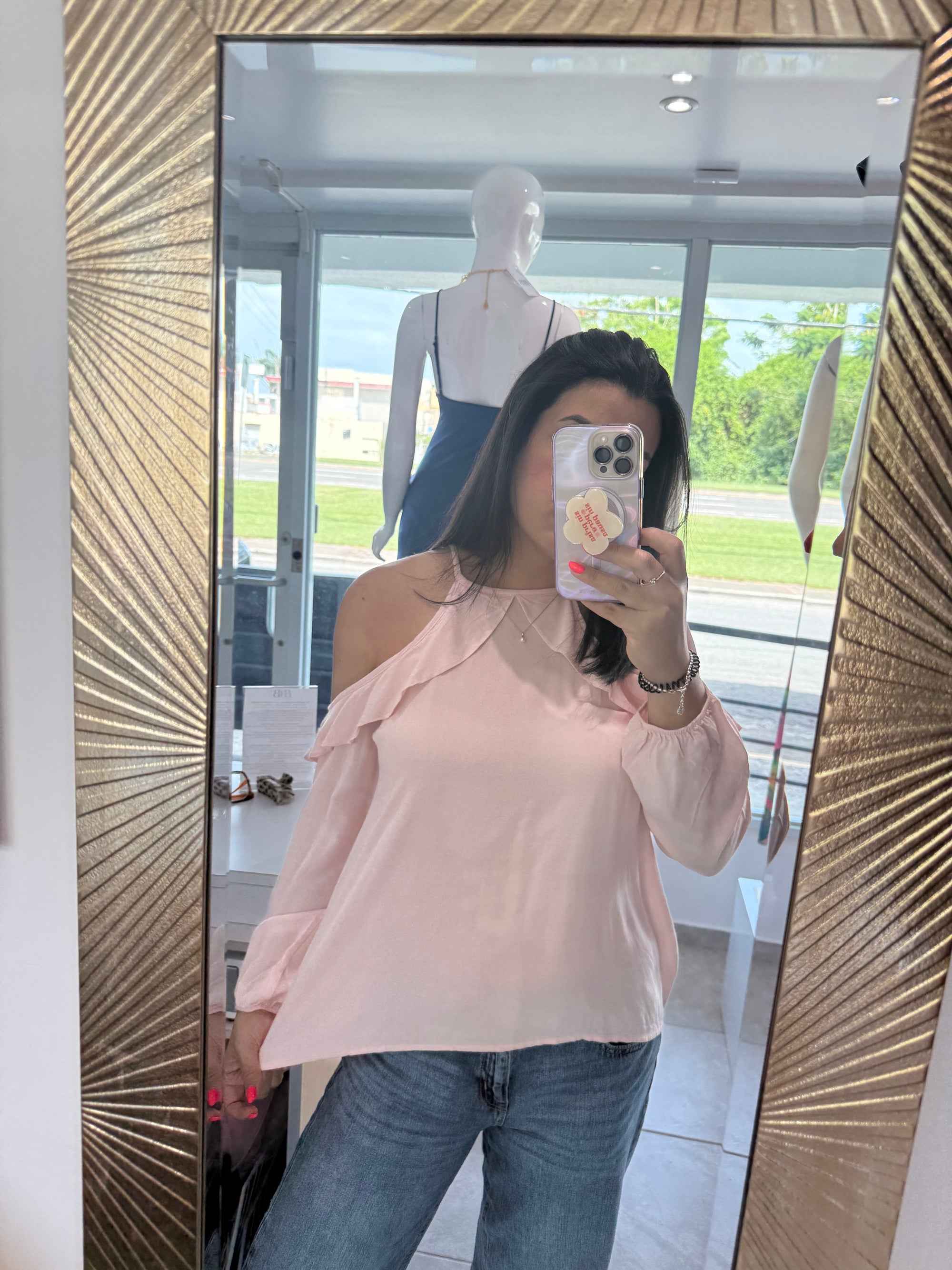 Funkitribe Soft Pink Blouse