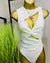 White Lycra Bodysuit