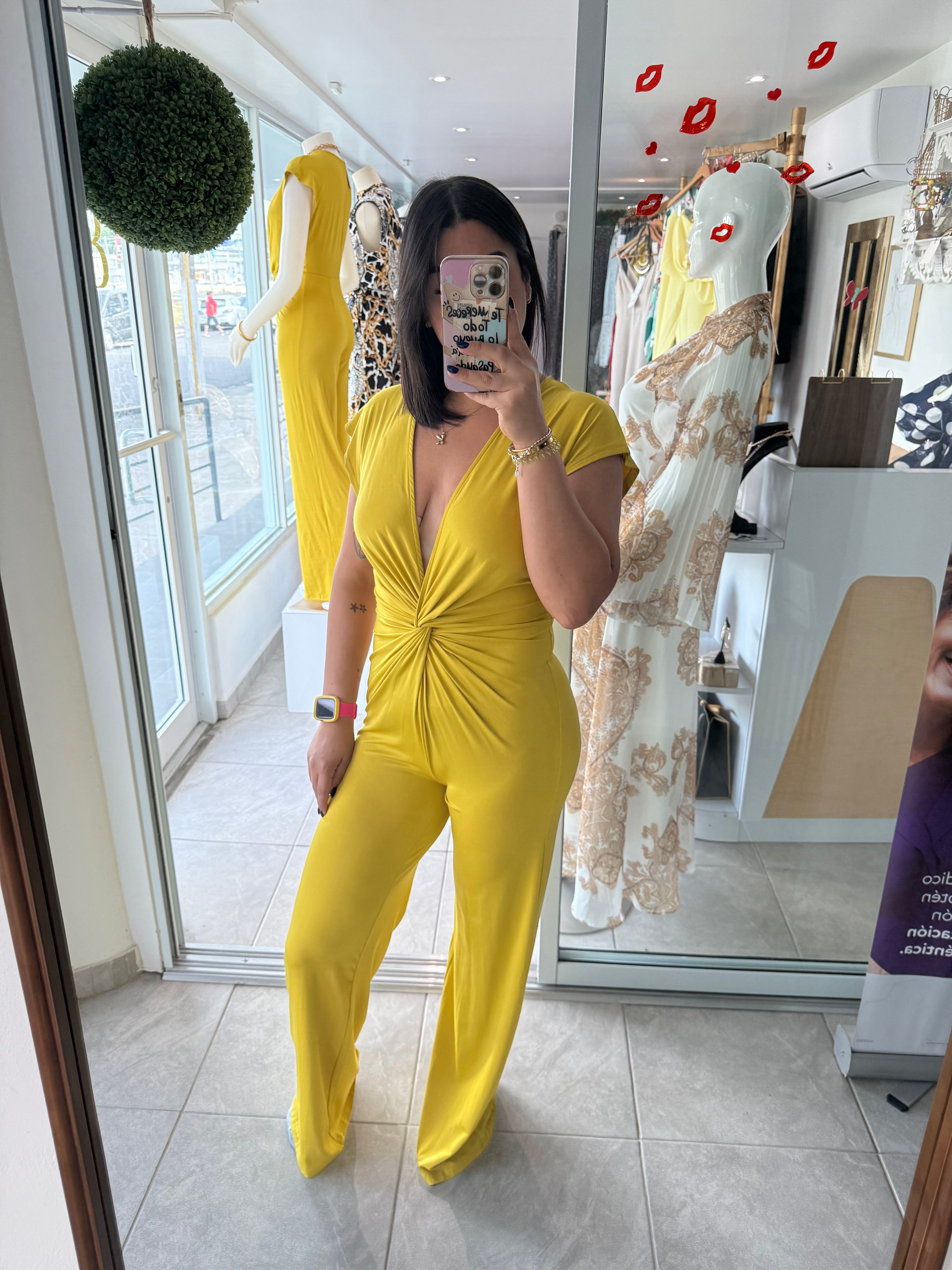 Dress Day Mustard Jumpsuit