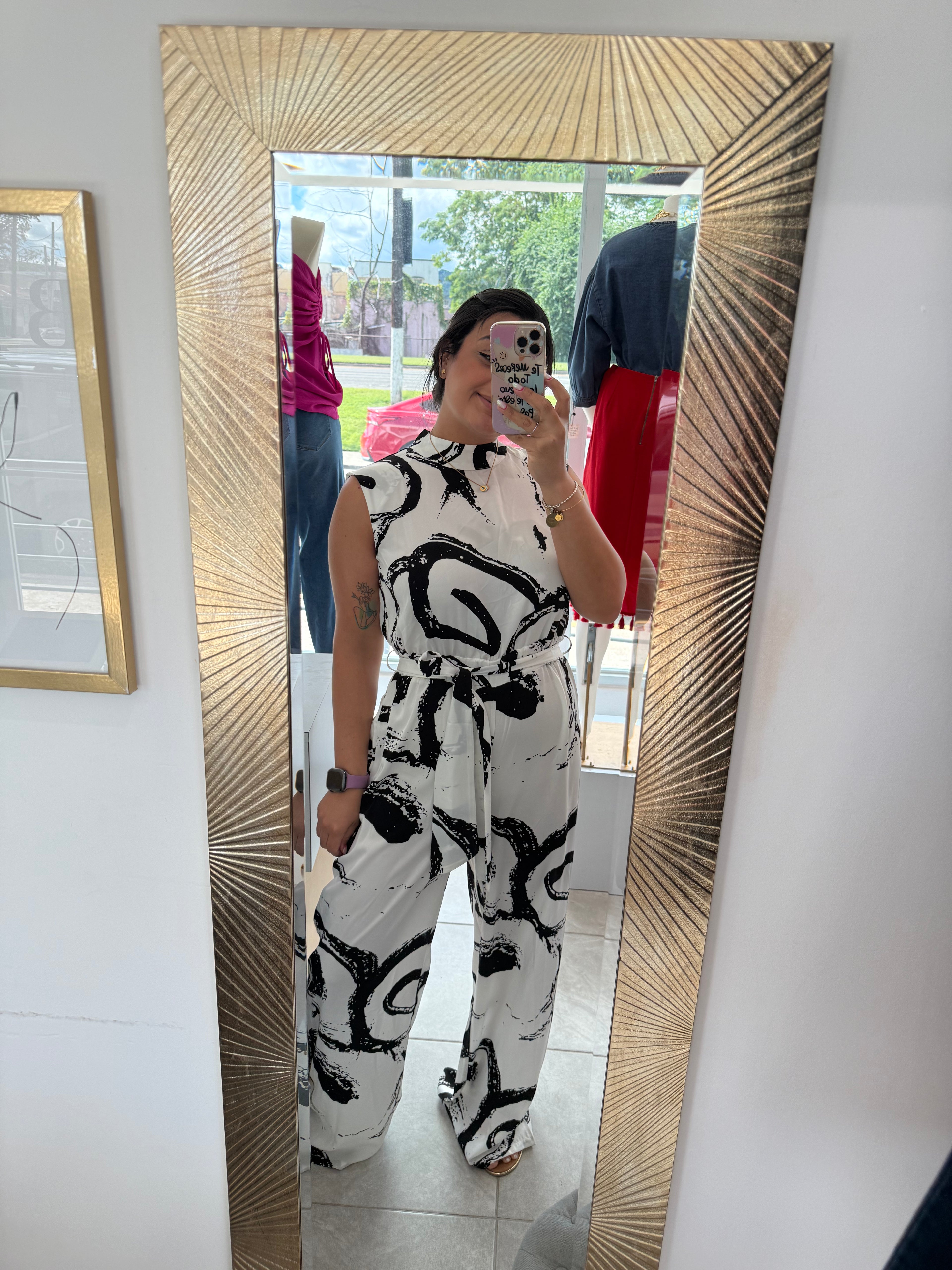 Valentino Black & White Jumpsuit