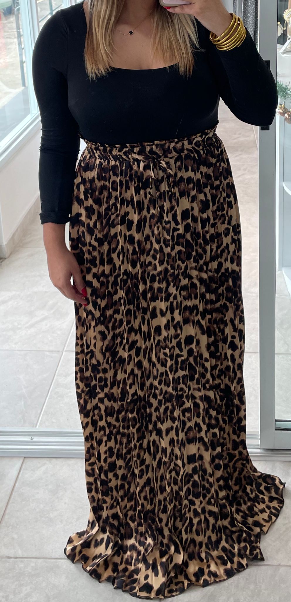 Animal Print Dress