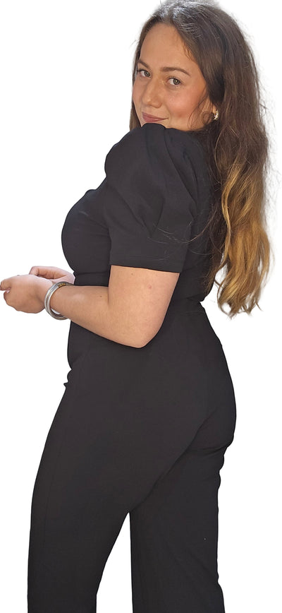 Valentine Black Jumpsuit