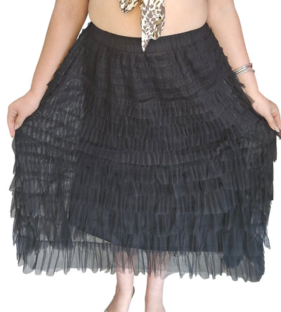 Black Tulle Skirt