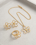 Gardenia Gold Set