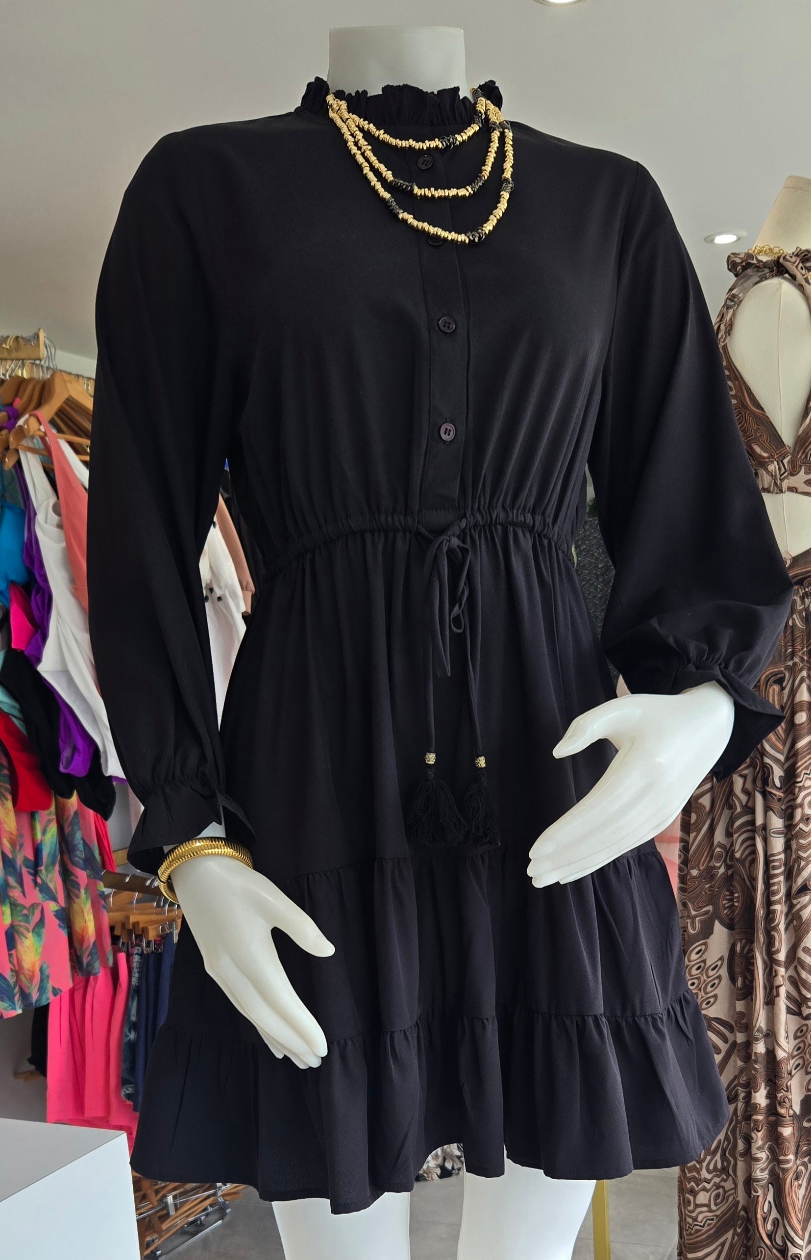 Panni Black Dress
