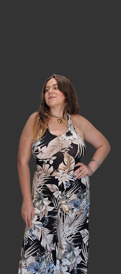 Timing Print Jumpsuit