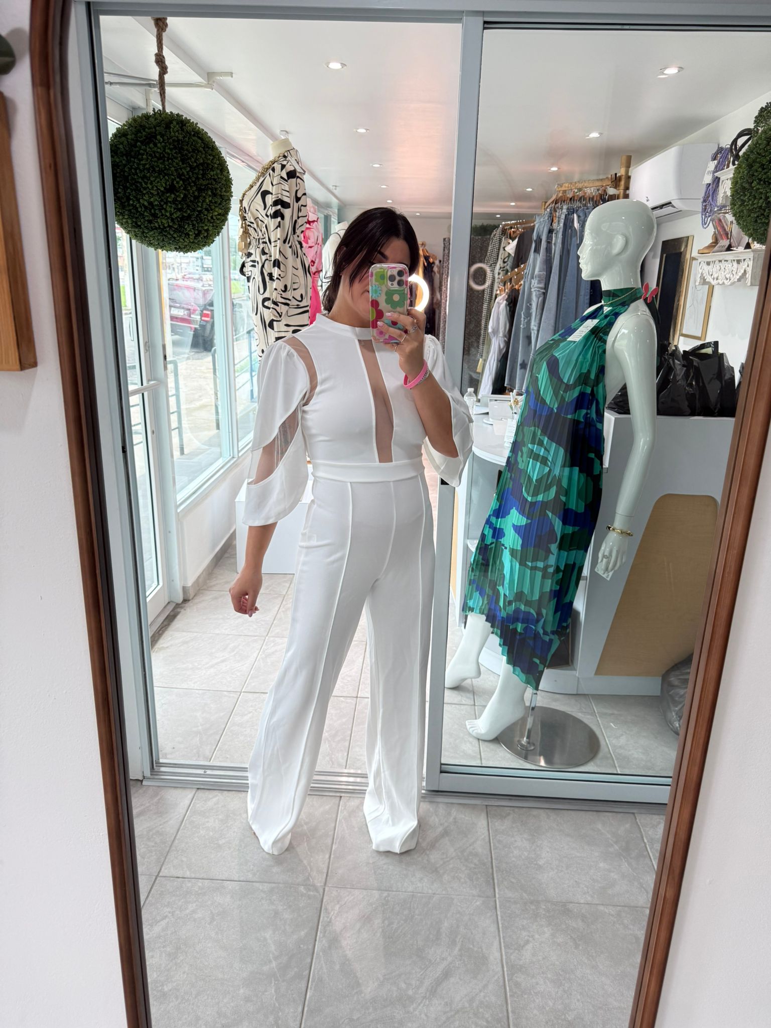 Valentine White Jumpsuit
