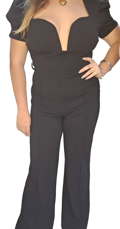 Valentine Black Jumpsuit
