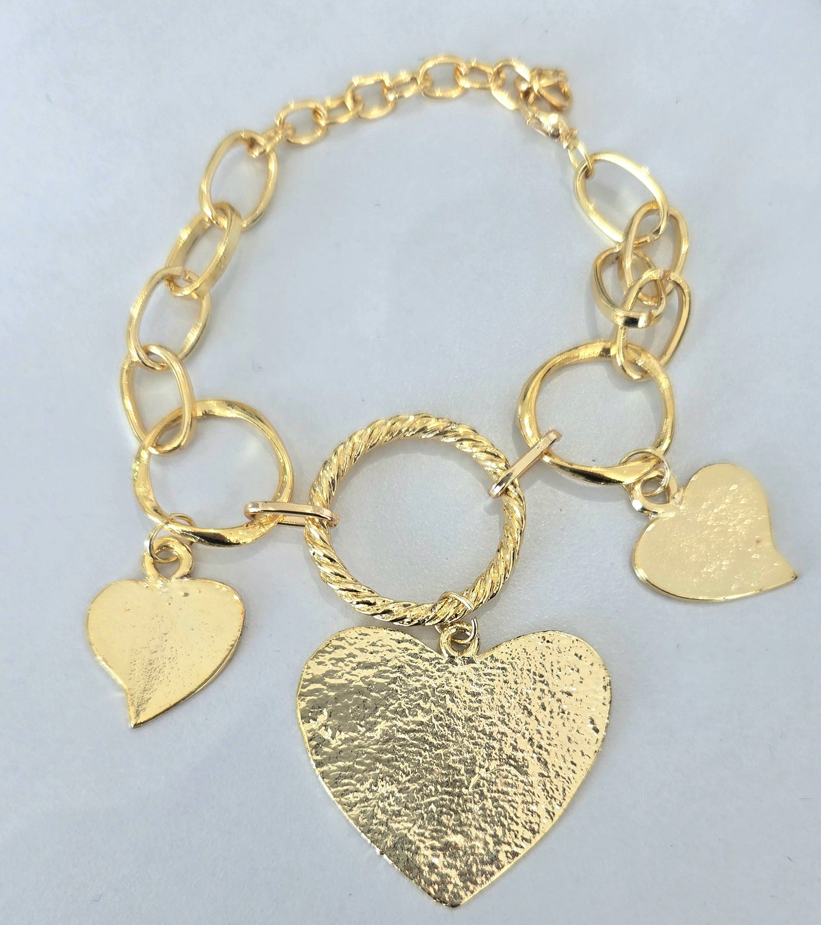 Triple Heart Bracelet