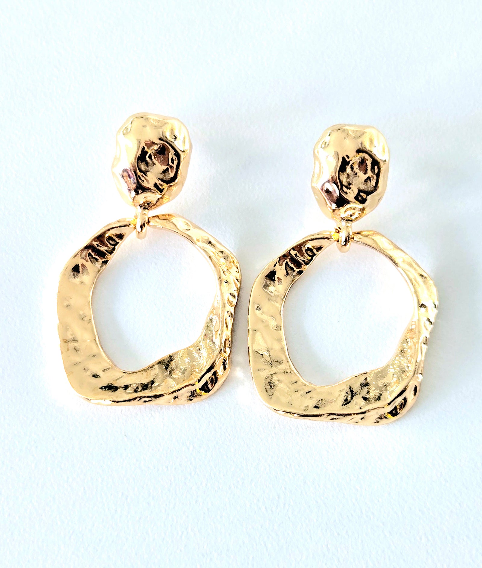 Texture Gold Earring