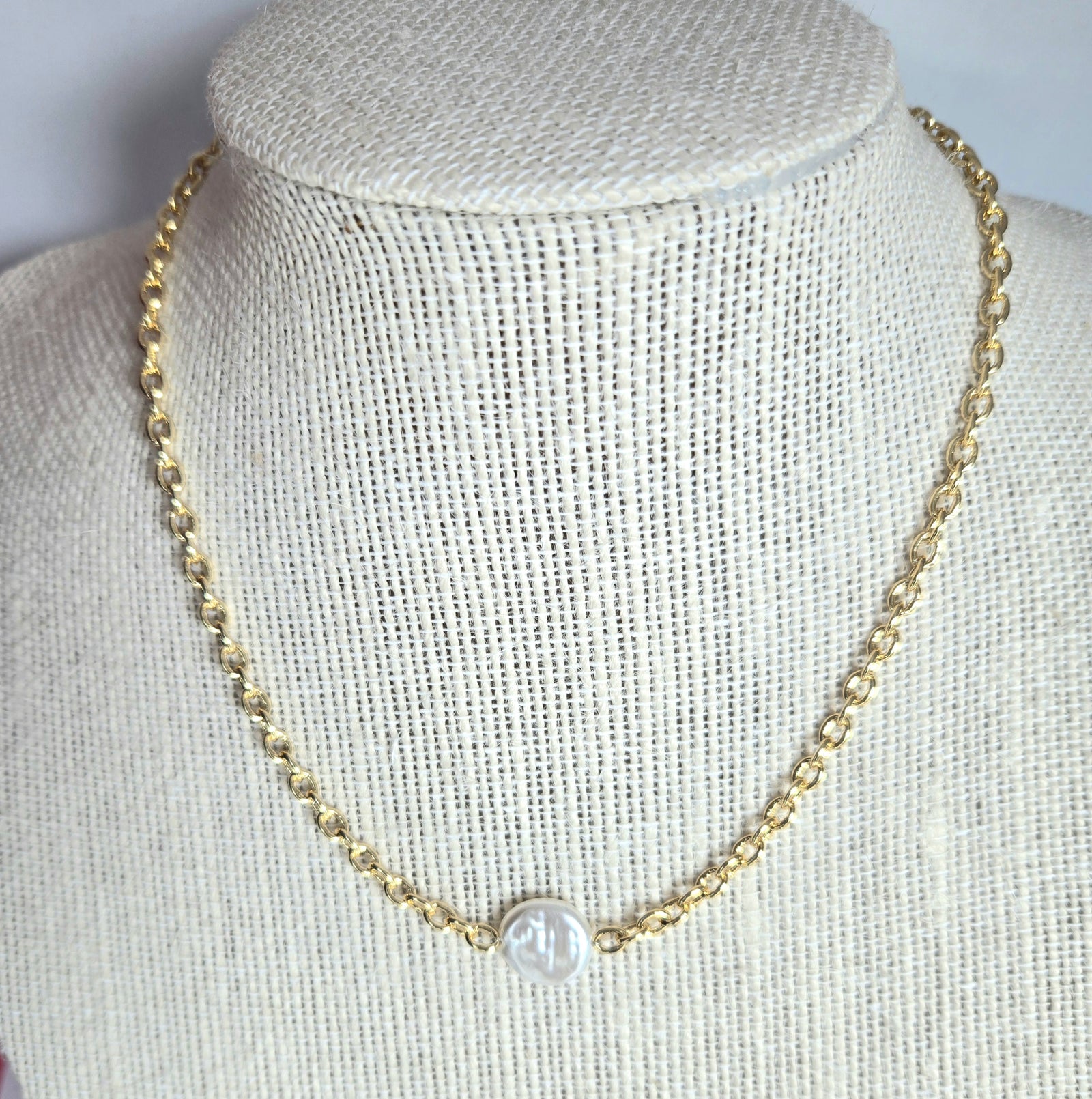 Pearl Gold Necklace