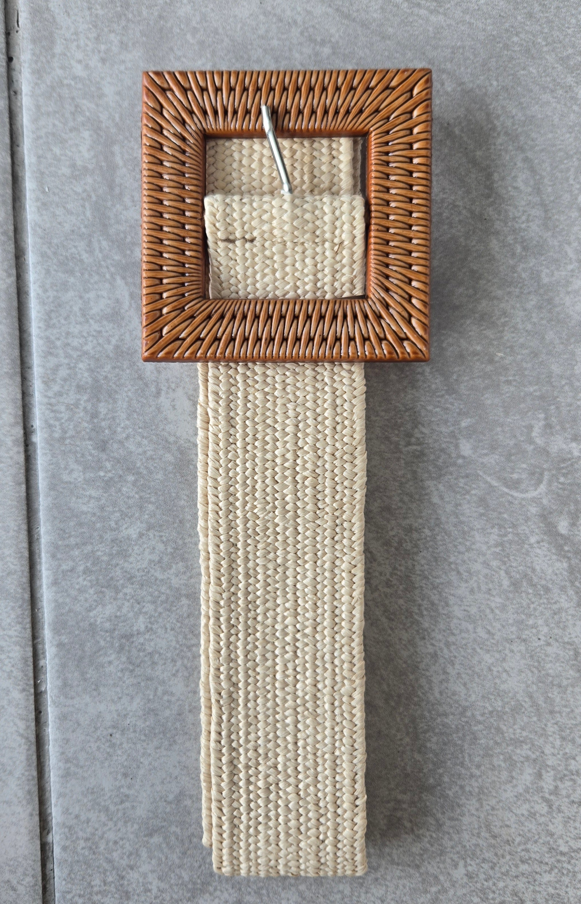 Ivory Boho Woven Belt
