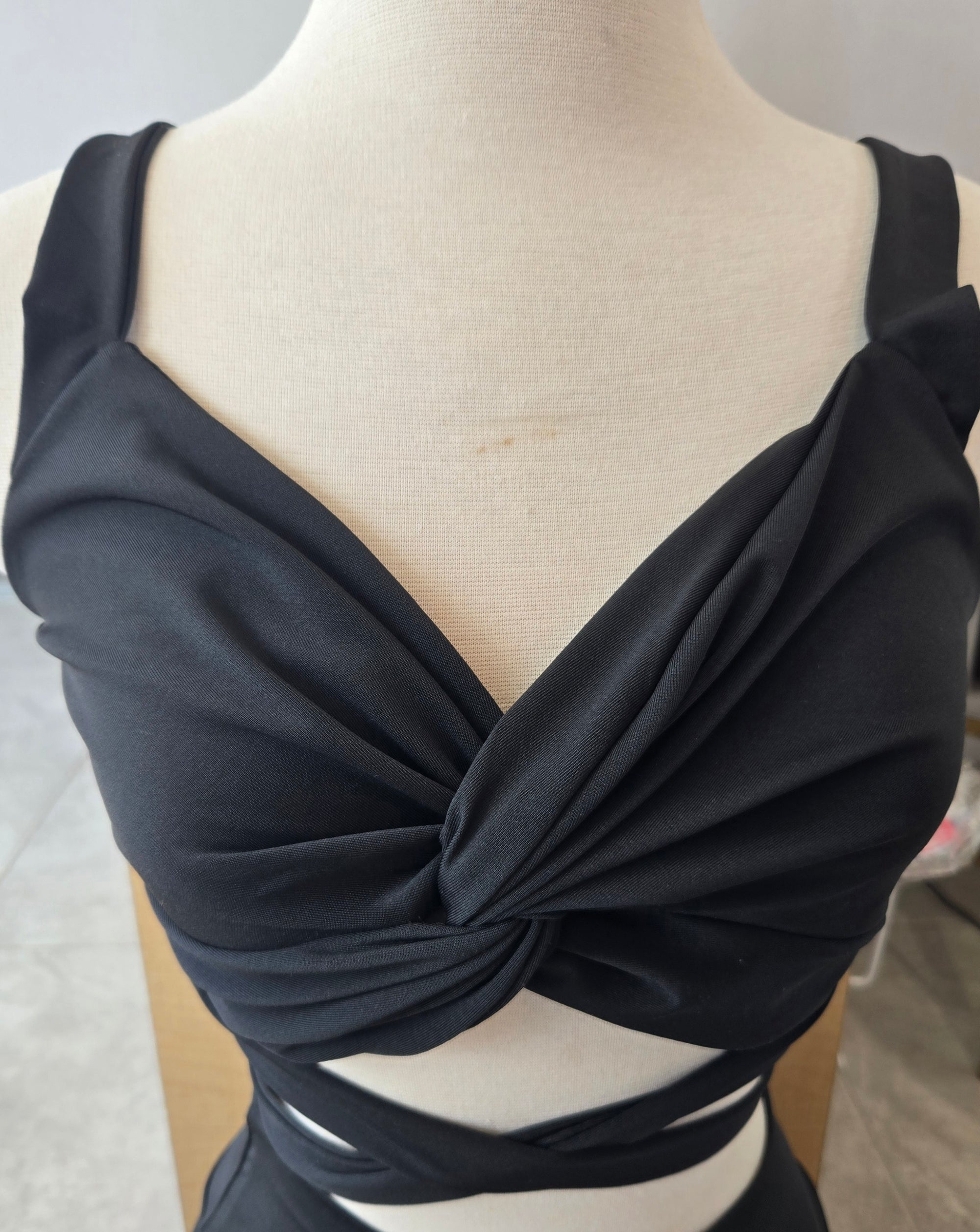 Black Crop Top