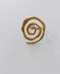 Gold Spiral Ring