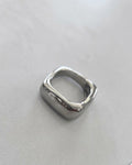 Silver Square Ring
