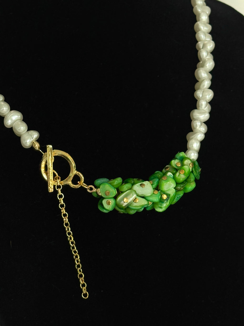 Perla Esmeralda Necklace