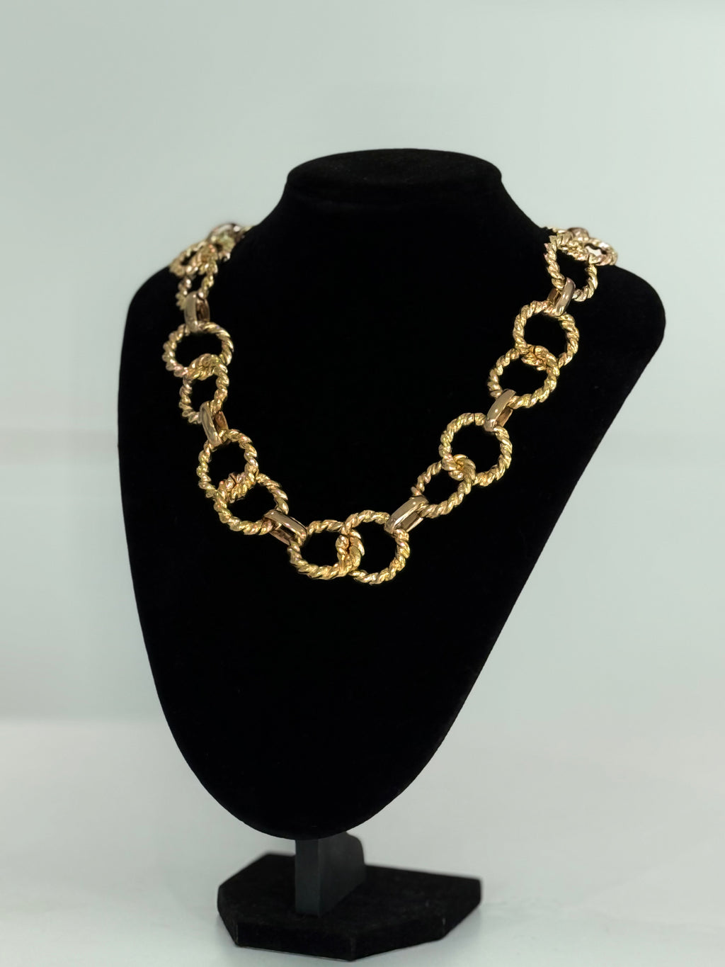 Metallic Gold Necklace
