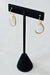 Gray Stone Earrings