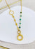 Emerald Circle Necklace