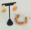 Colorful Set (Bracelet & Earrings)