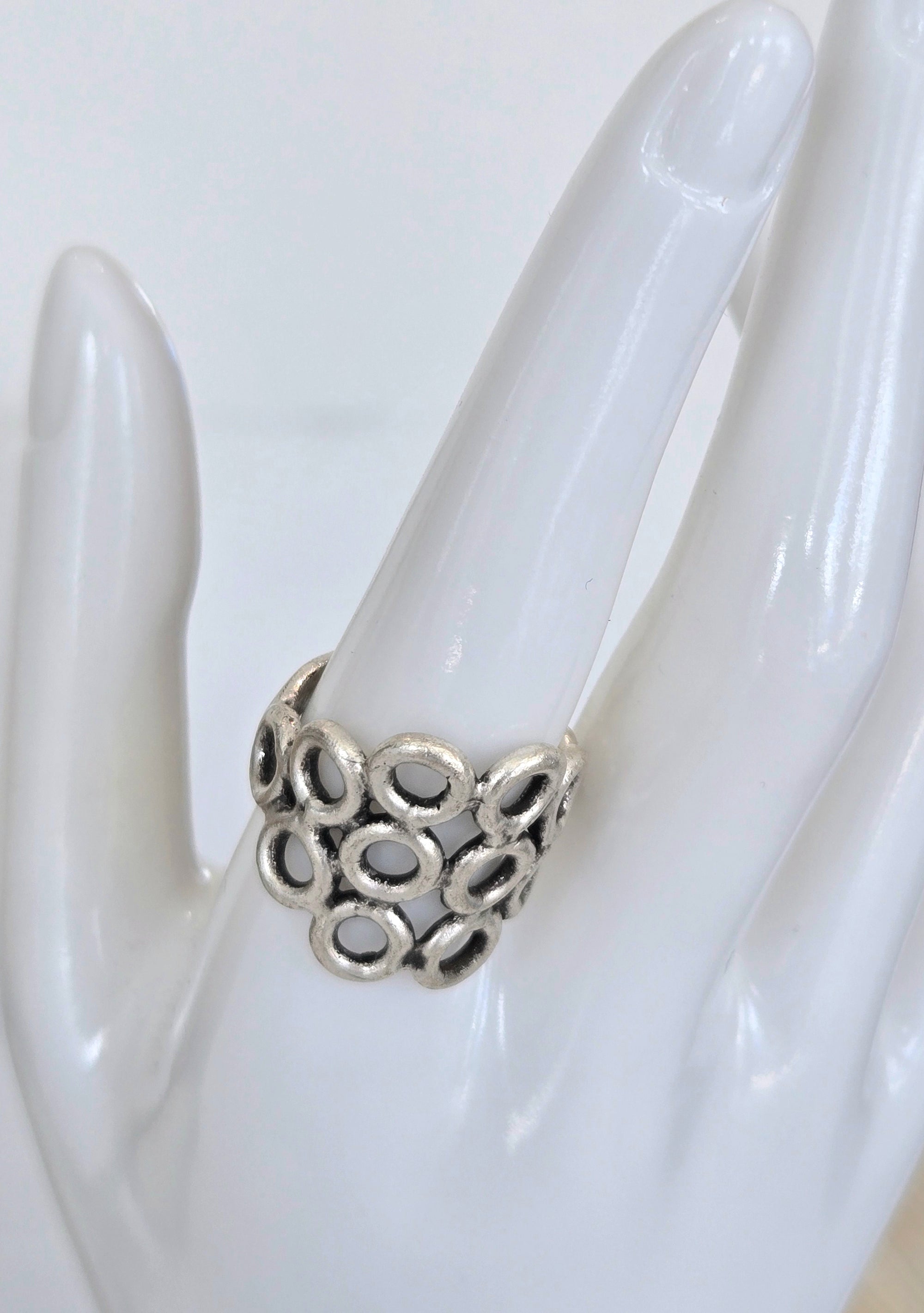 Silver Circles Ring