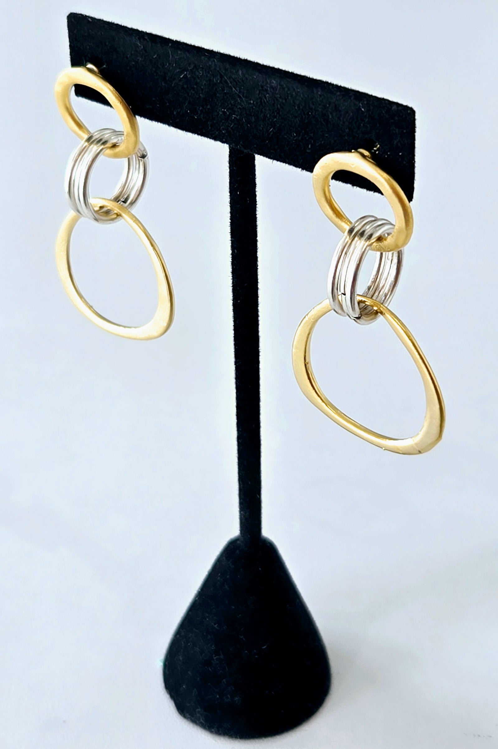 Gold & Silver Earrings