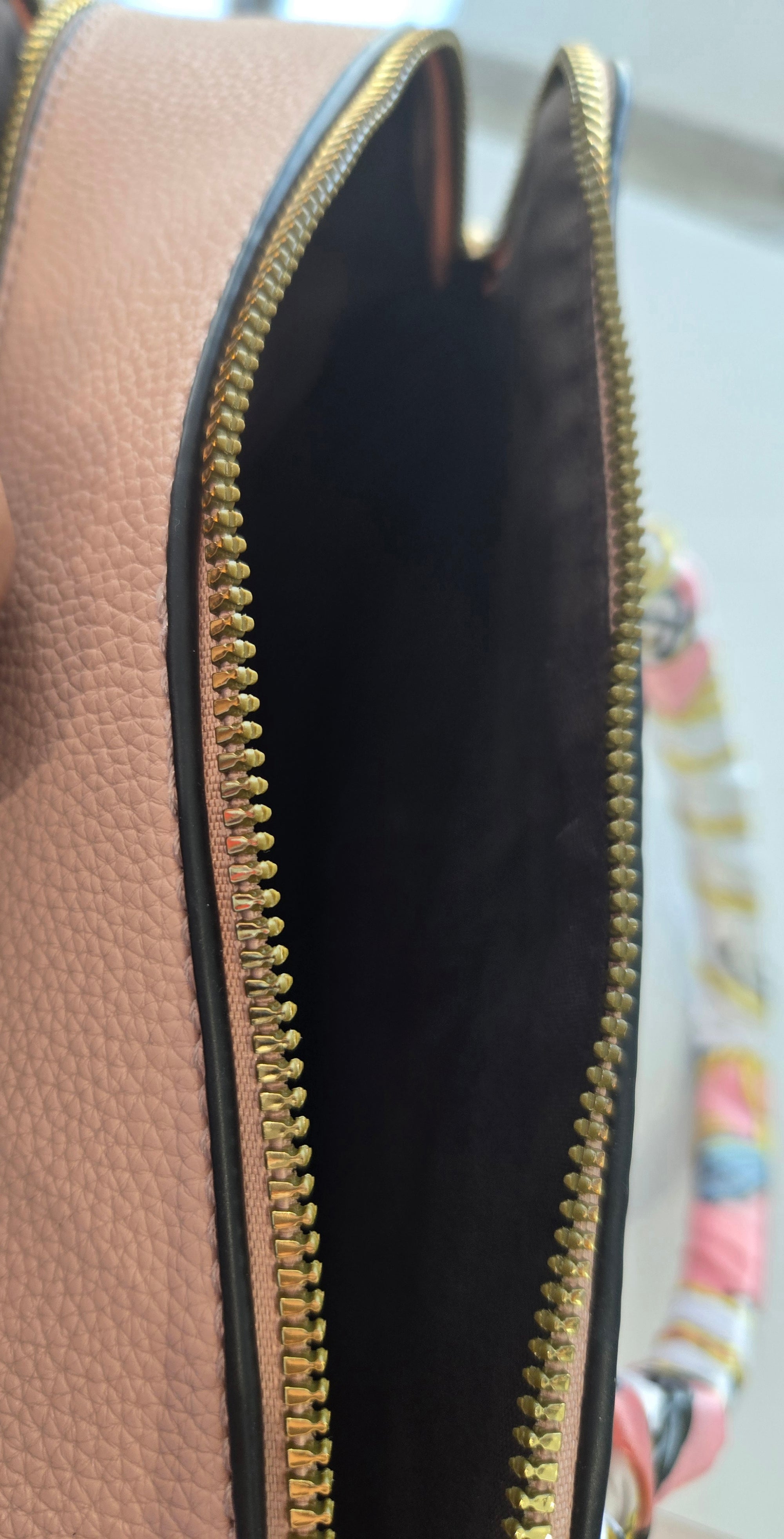 Pink Handbag with wallet