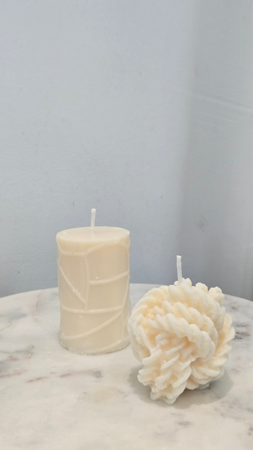 White Candles Set