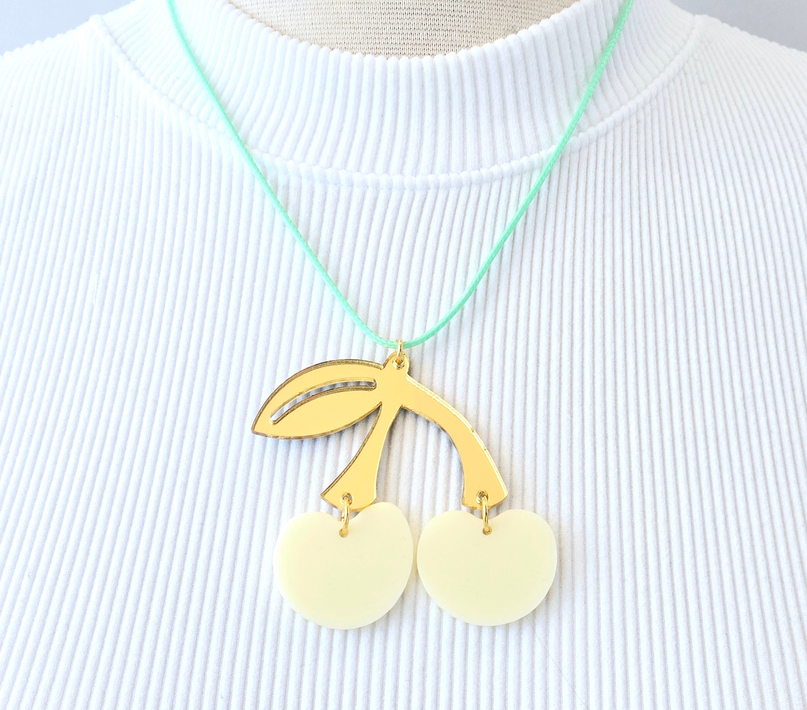 Soph + Mika Cherry Necklace