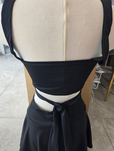 Black Crop Top