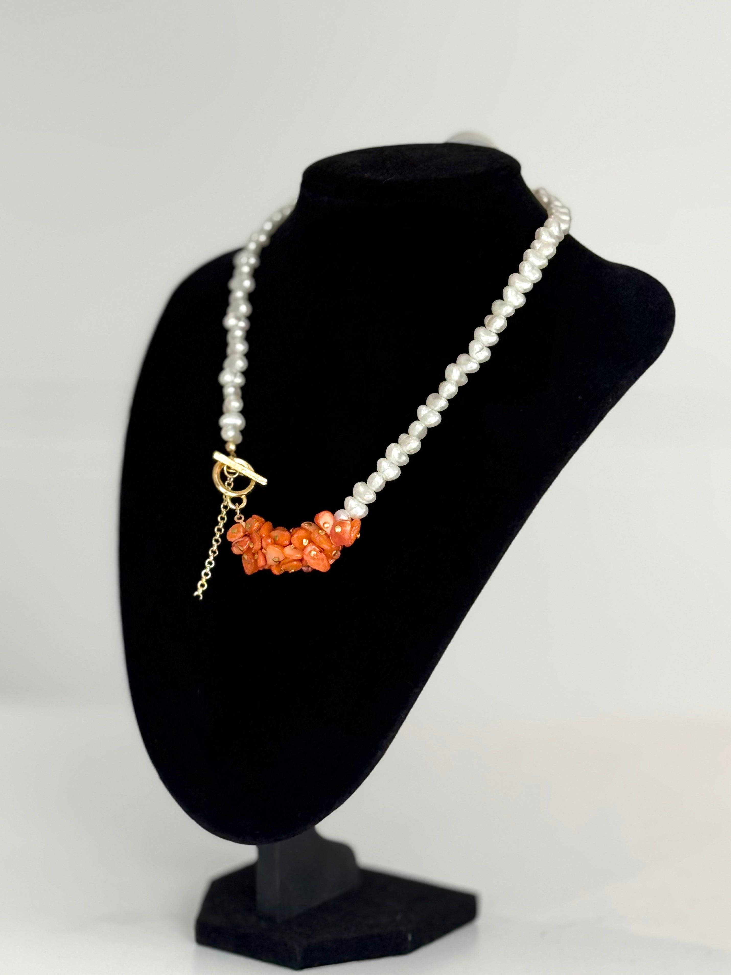 Sunset Pearls Necklace