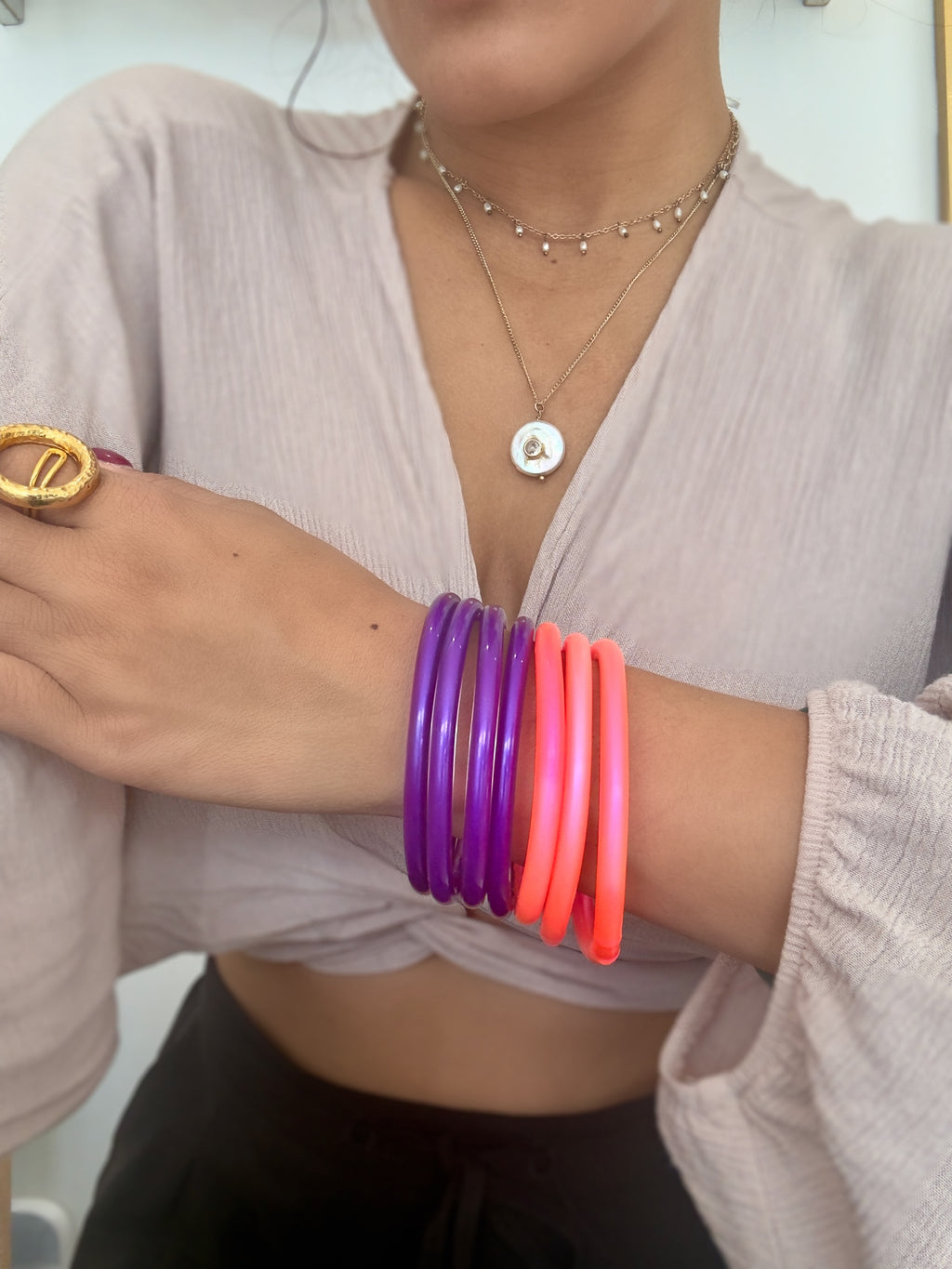 Pink Bangles