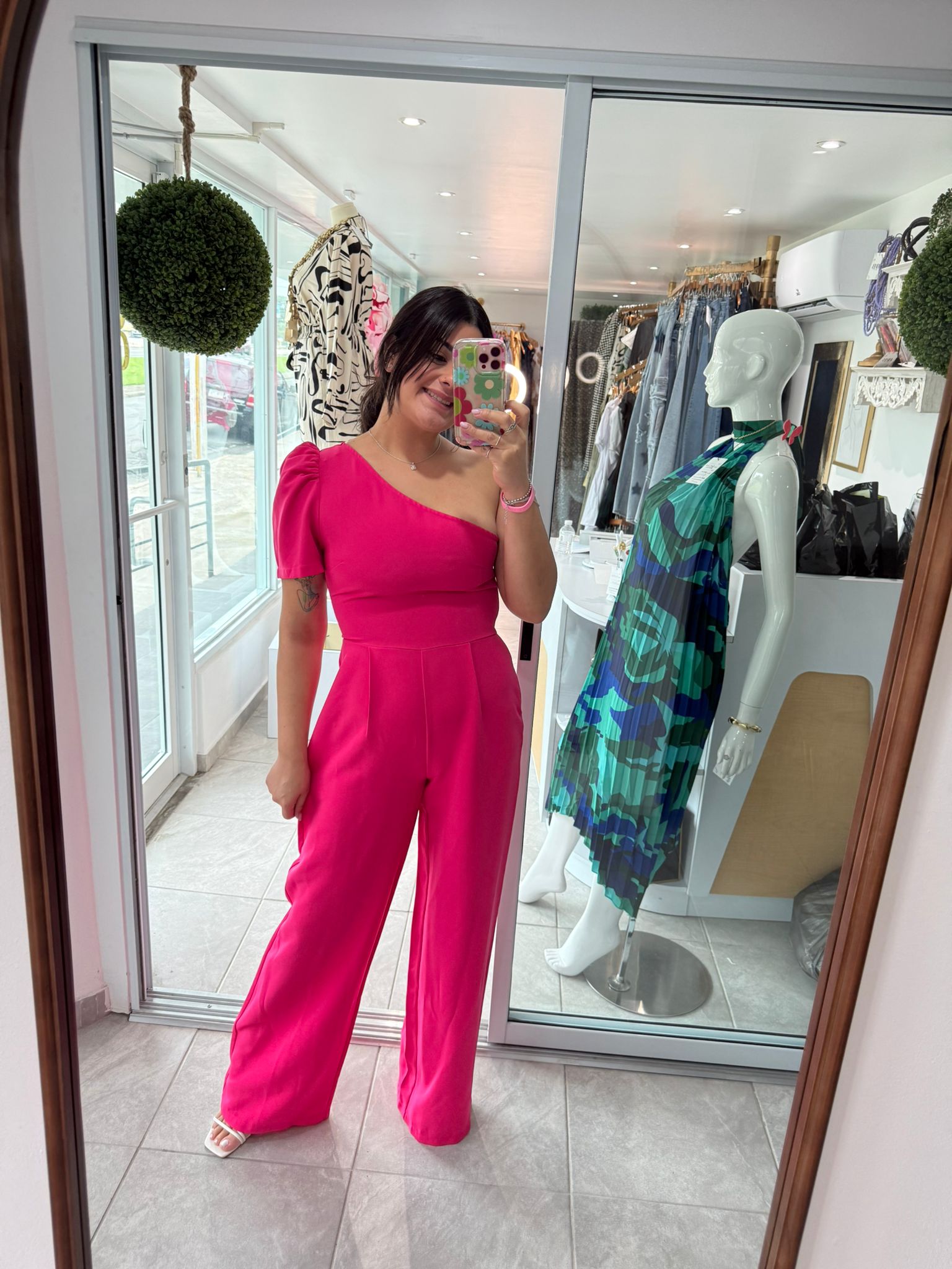 Magenta Jumpsuit
