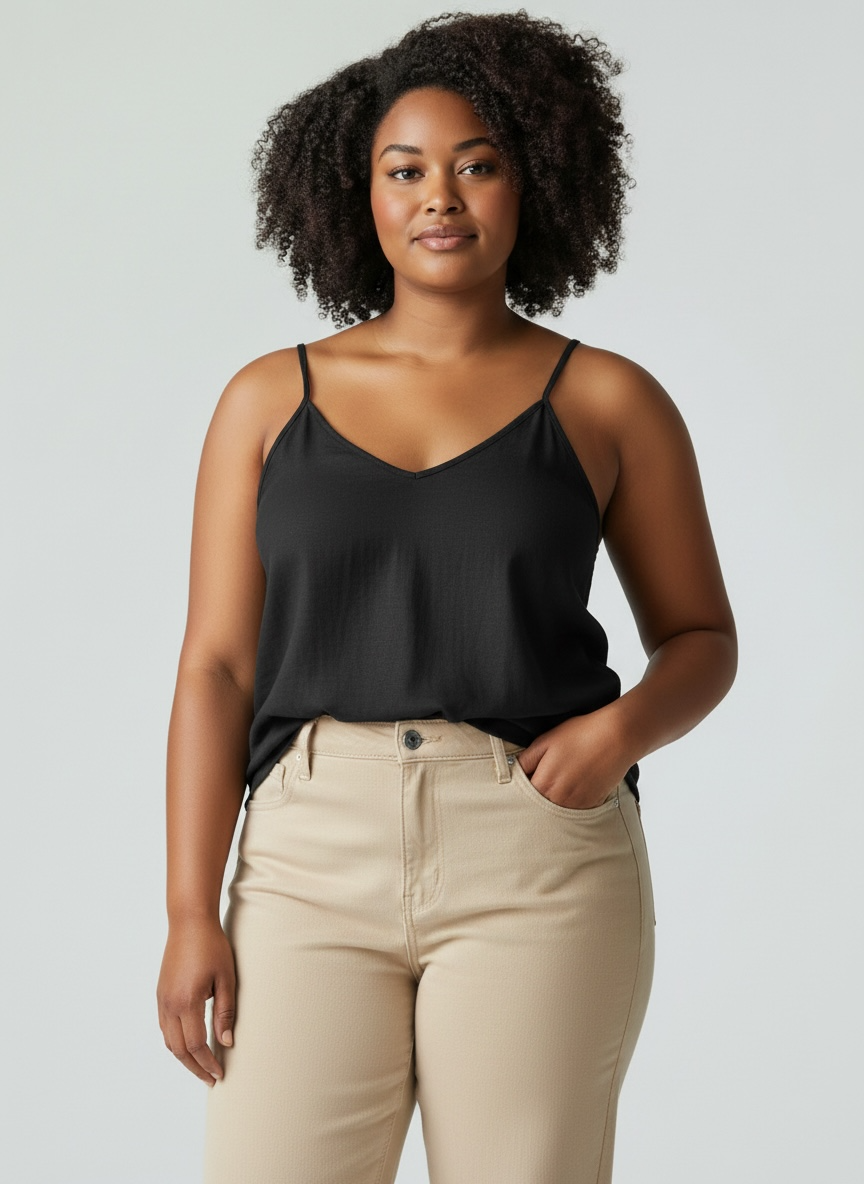 Black Strappy Top