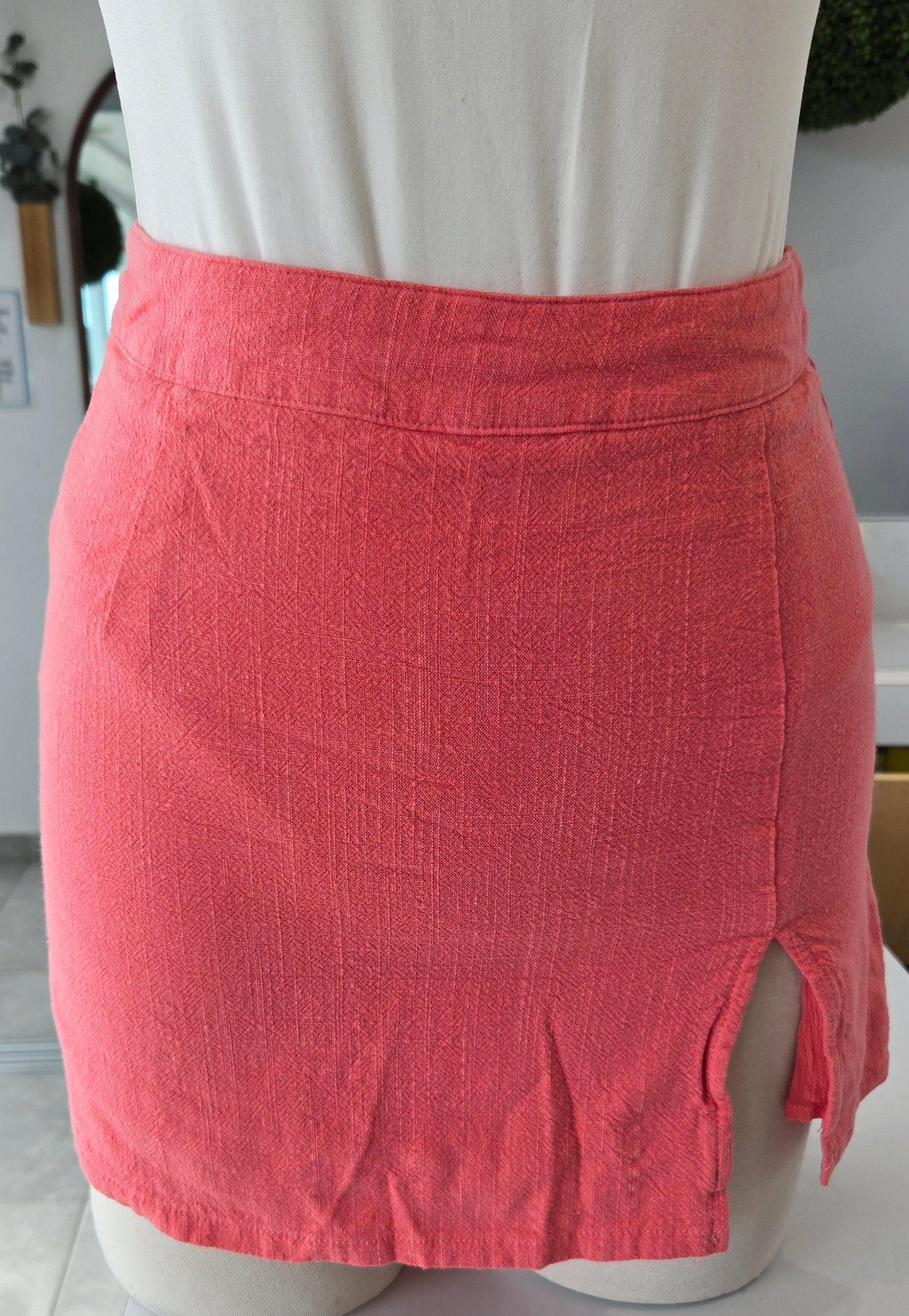 Skylar + Madison Peach Skirt