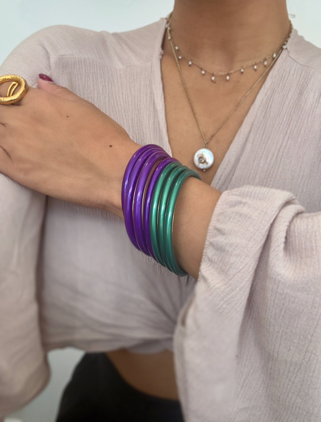 Purple Bangles
