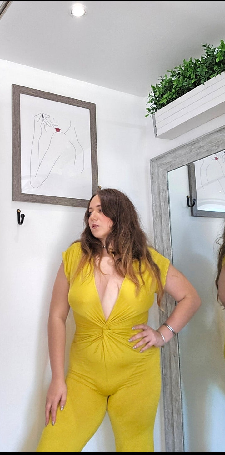 Dress Day Mustard Jumpsuit