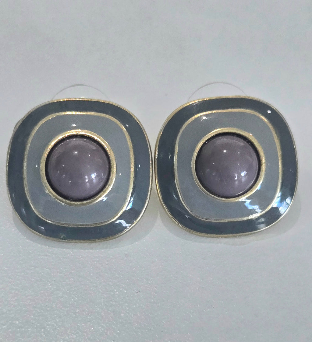 Aura Taupe Earrings
