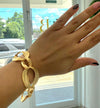 Gold Sand Bracelet