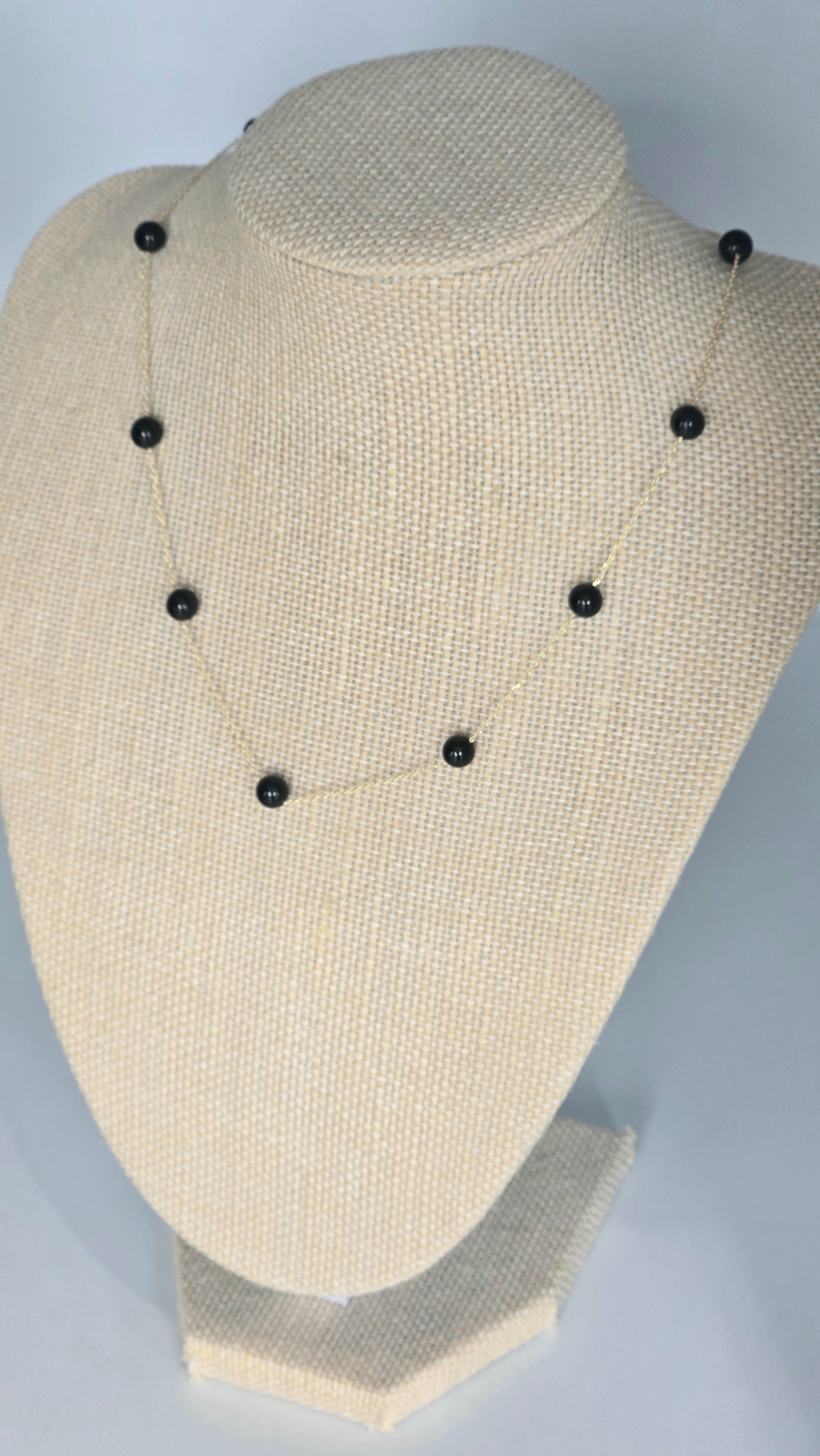 Bubble Black Necklace