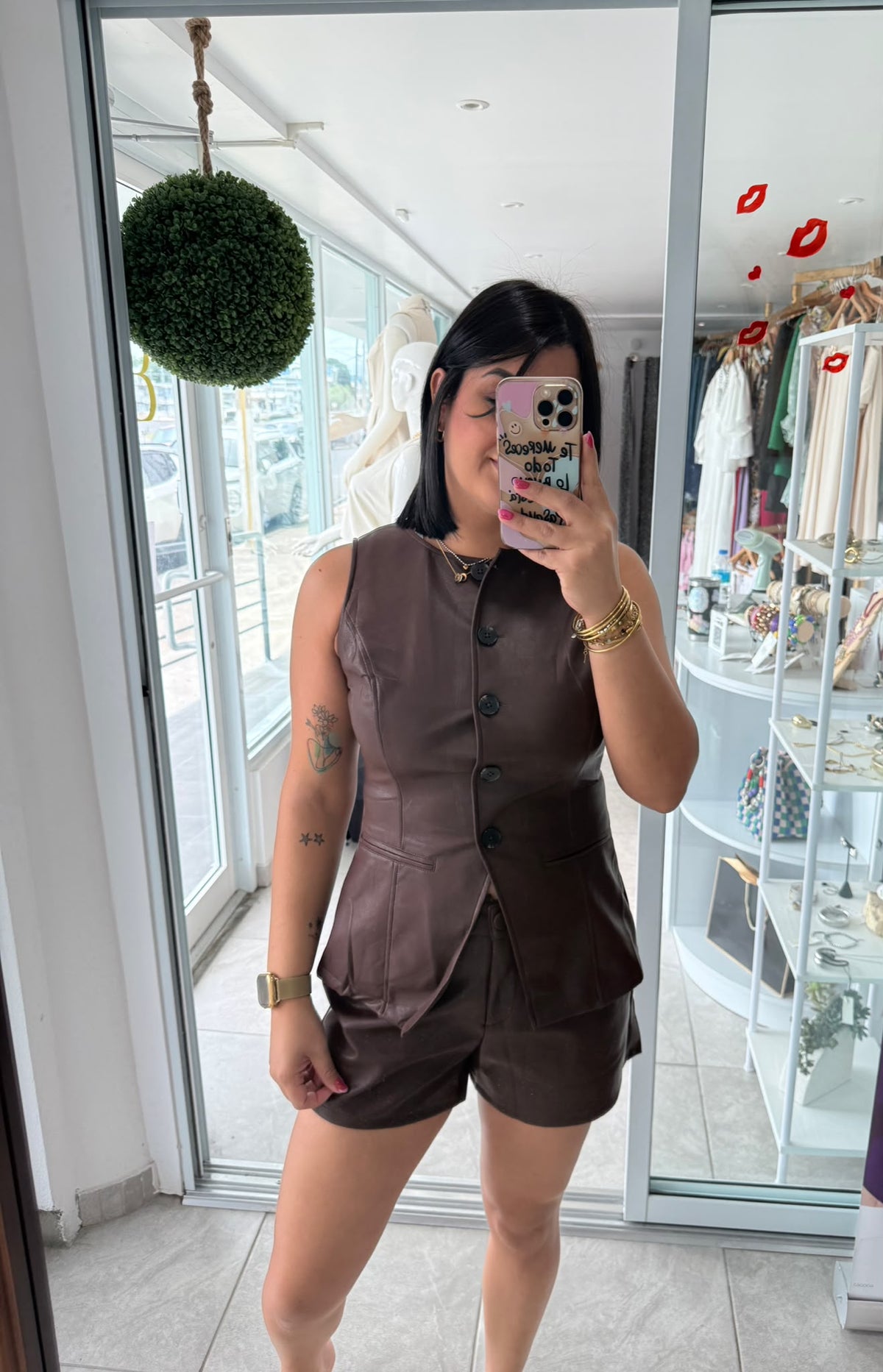 Brown Vest
