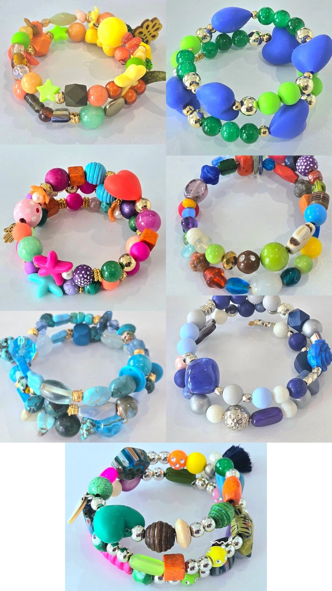 Summer Vibes Curved Bracelets