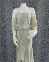 Green Eyelet Set
